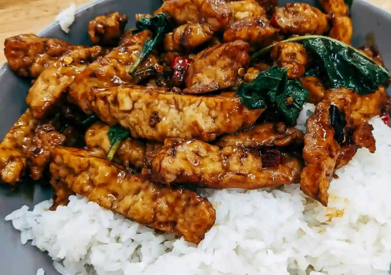 high protein vegan food